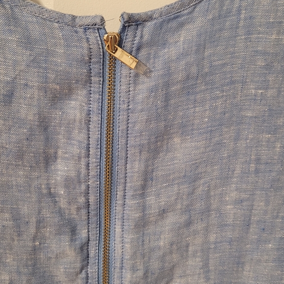 Light blue Linen top - Picture 4 of 5